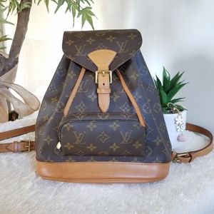 💕Authentic LV Montsouris MM Backpack Monogram